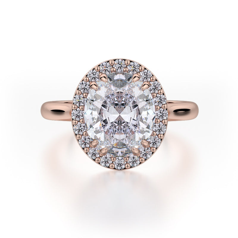 Michael M Defined Engagement Ring R729-2.5