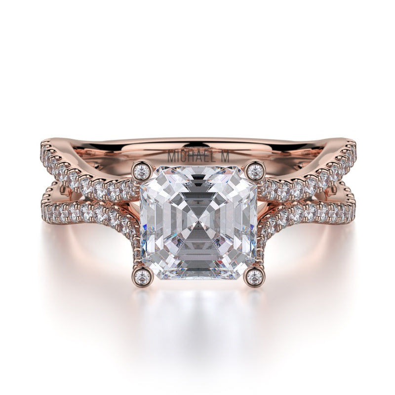 Michael M Defined Engagement Ring R725-2