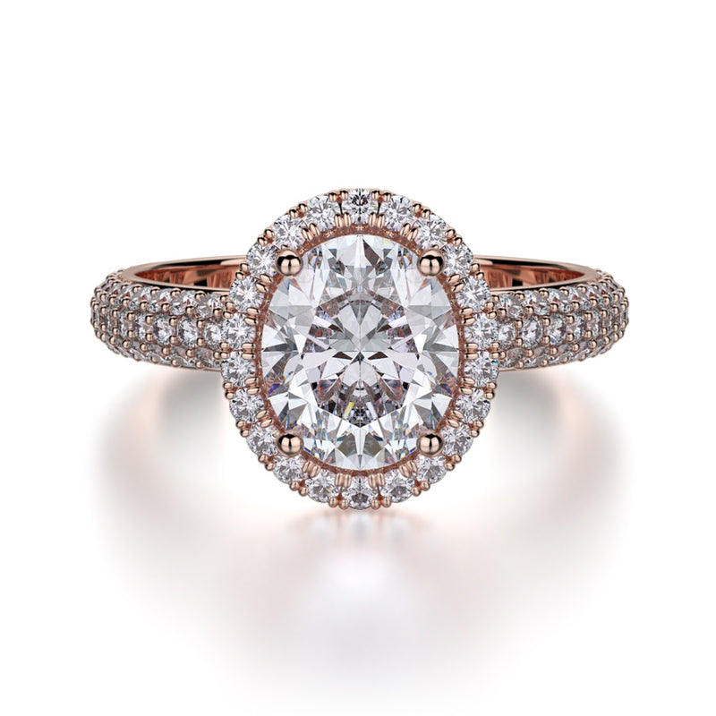 Michael M Defined Engagement Ring R730-2