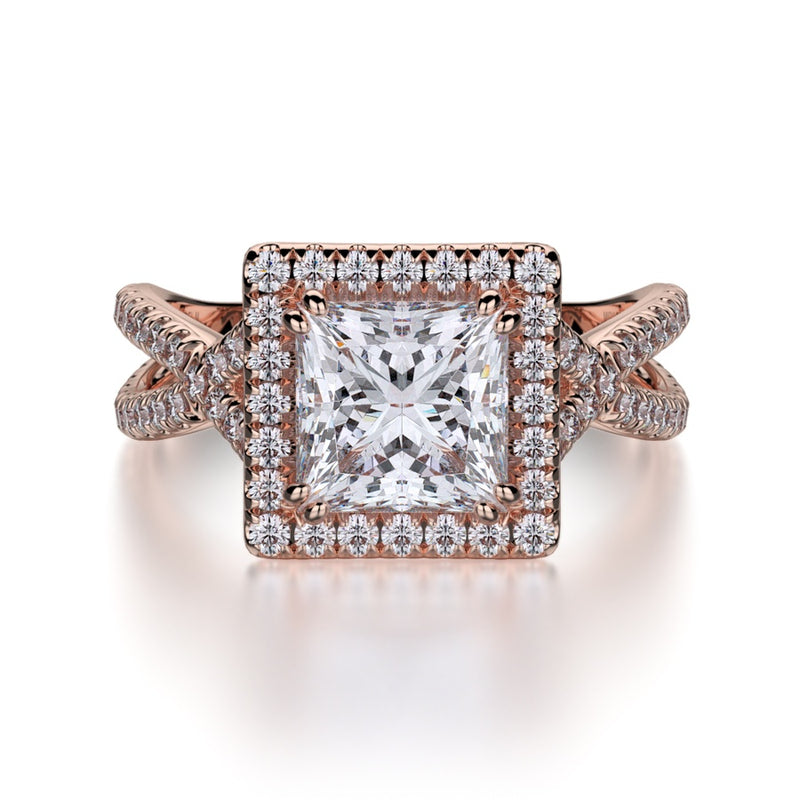 Michael M Defined Engagement Ring R738-2