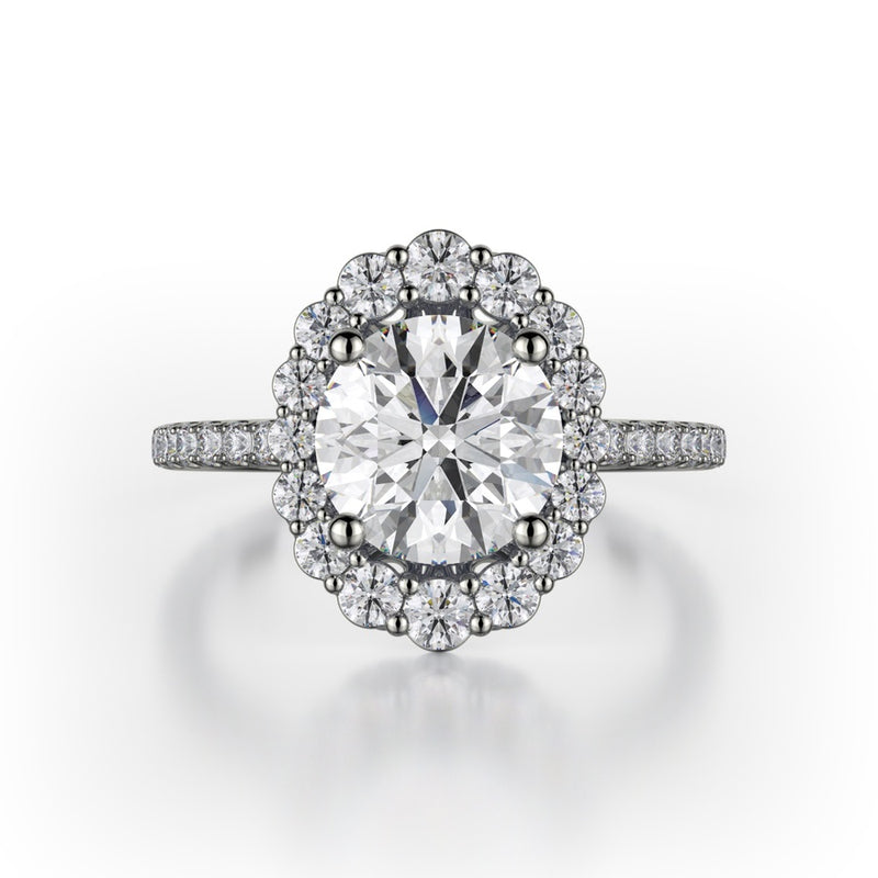 Michael M Defined Engagement Ring R739-1.5