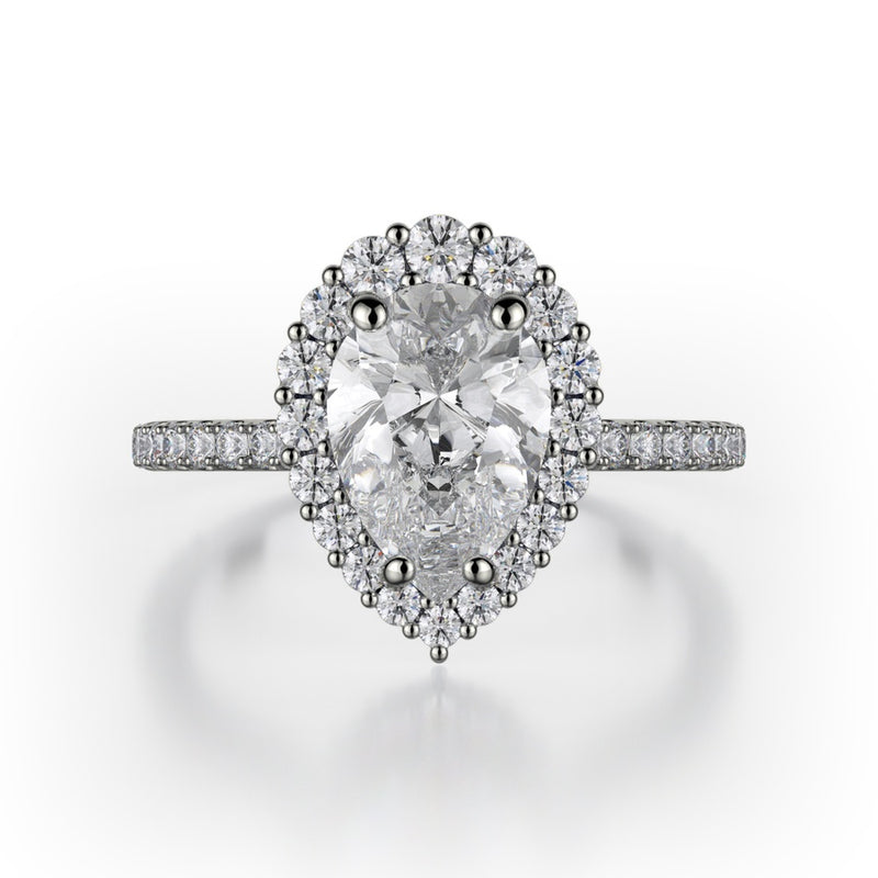 Michael M Defined Engagement Ring R739-2PR