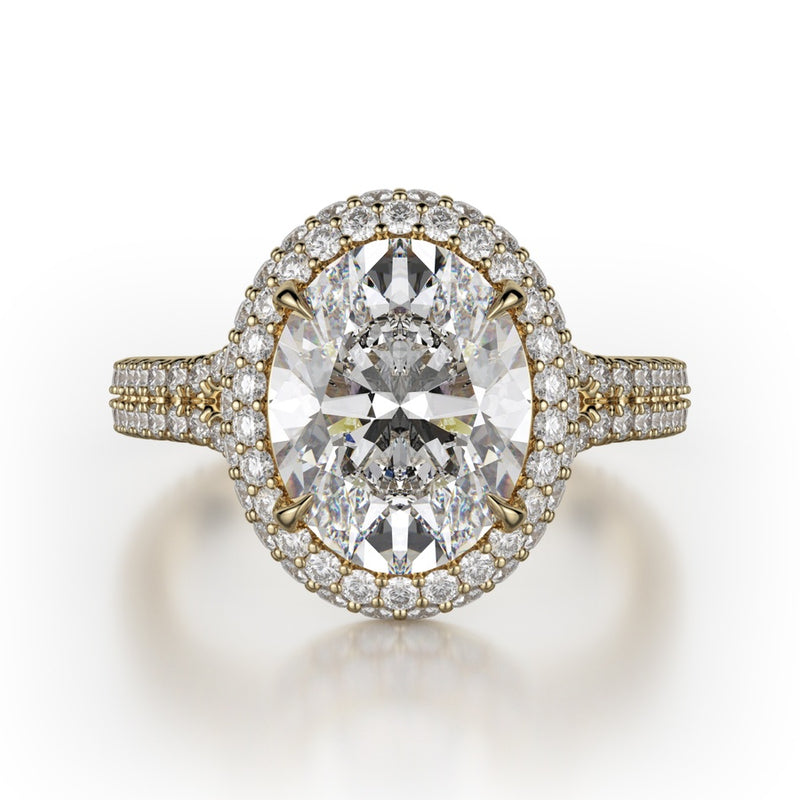 Michael M Defined Engagement Ring R778-3
