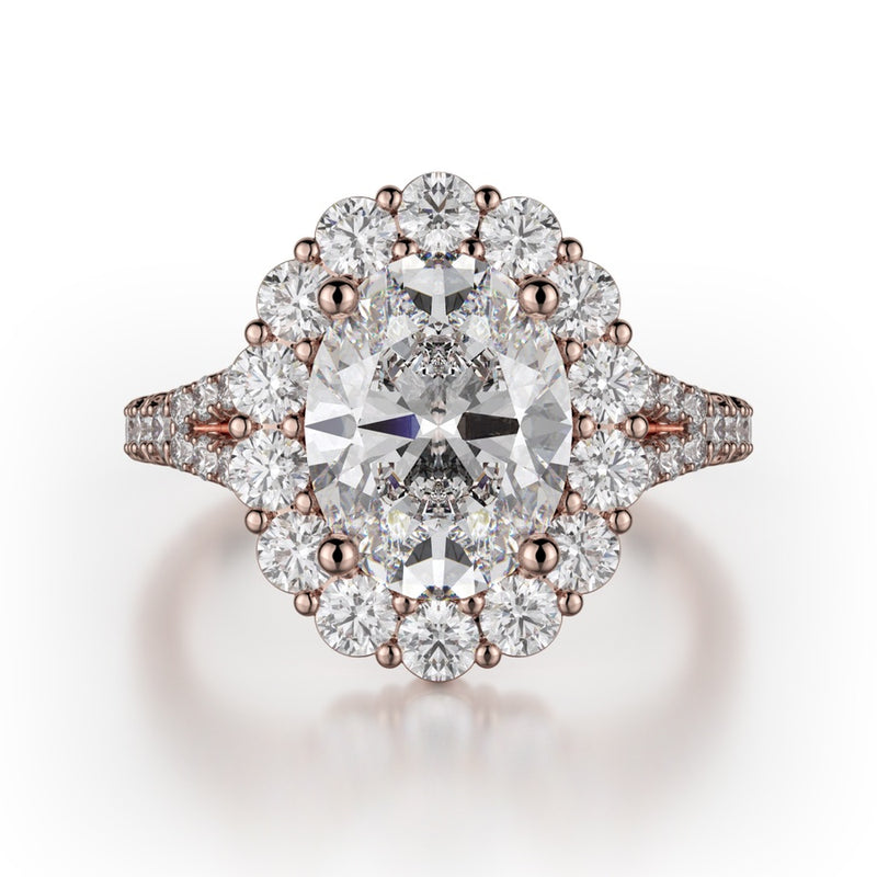 Michael M Defined Engagement Ring R779-2.5