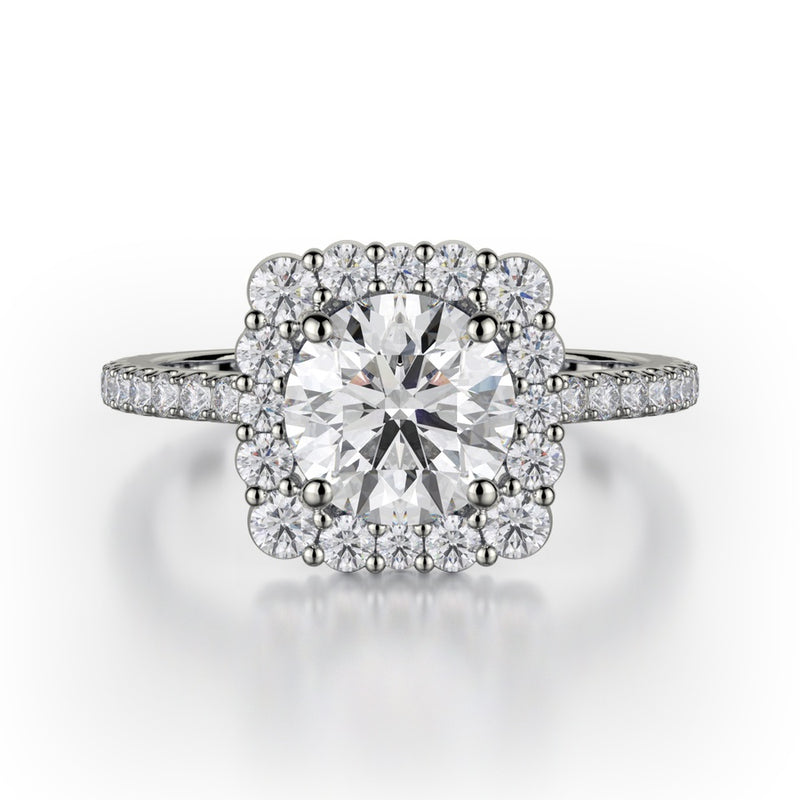 Michael M Defined Engagement Ring R784-2