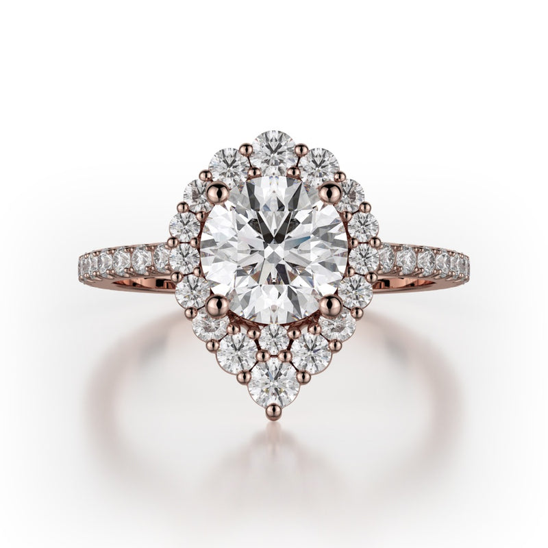 Michael M Defined Engagement Ring R785-2