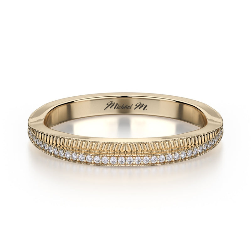 Michael M Wedding Band R575B