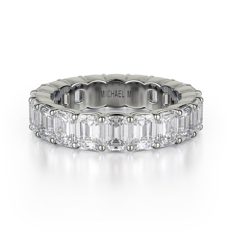 Michael M Crown Wedding Band B330
