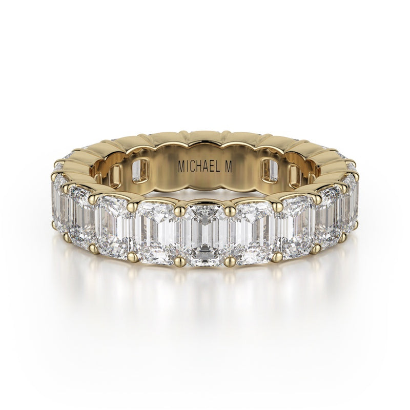 Michael M Crown Wedding Band B330