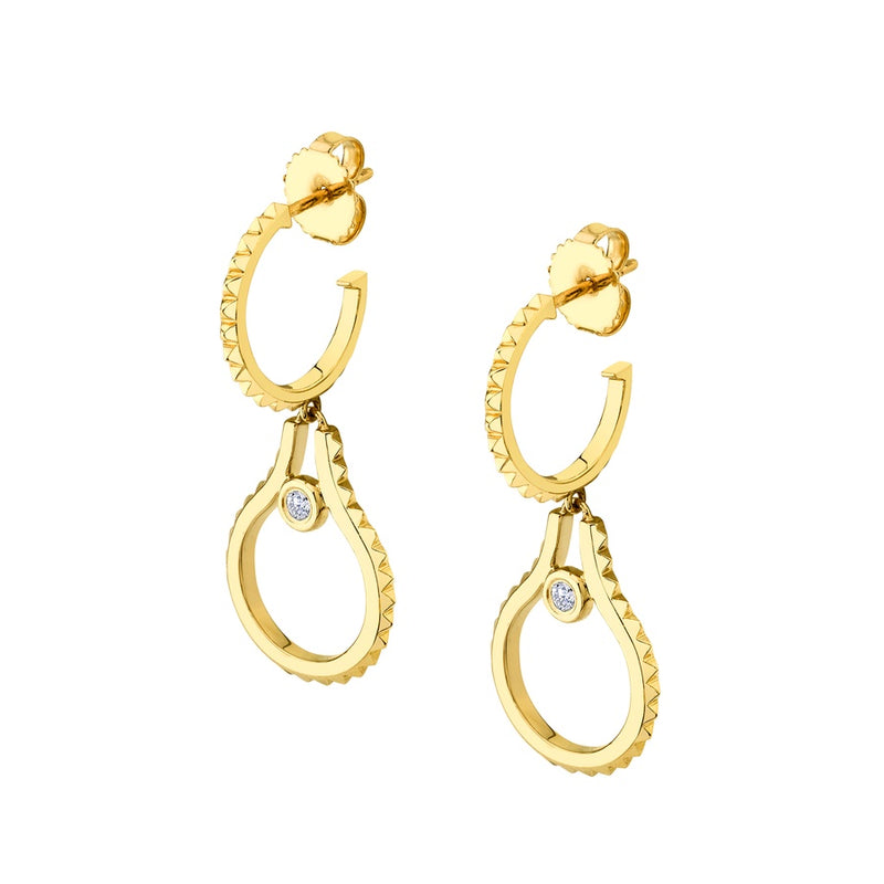 Michael M TETRA Earrings ER374