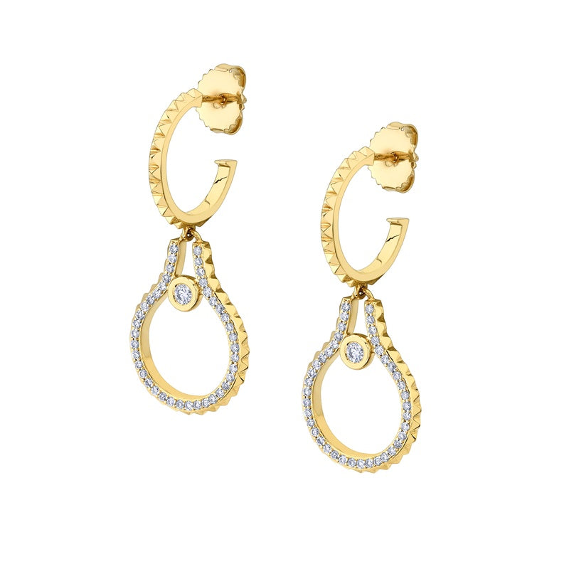 Michael M TETRA Earrings ER375