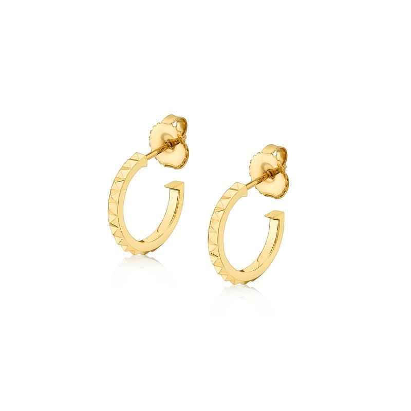Michael M Tetra Foundation Huggies Earrings ER376