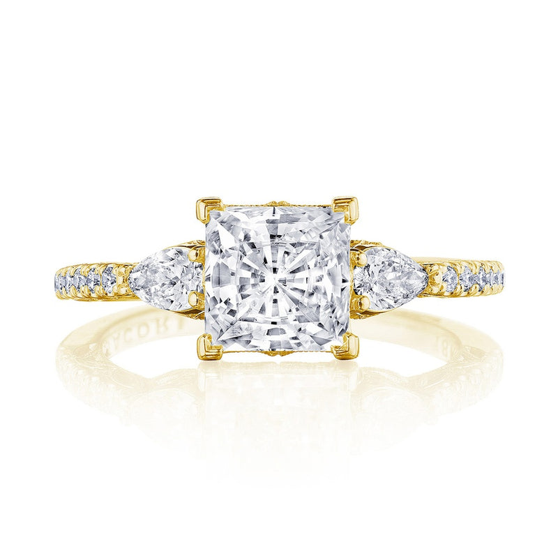 Princess 3-Stone Engagement Ring