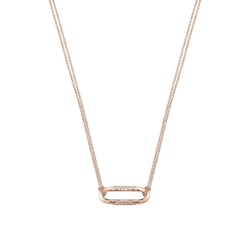 Link Pendant, Diamond