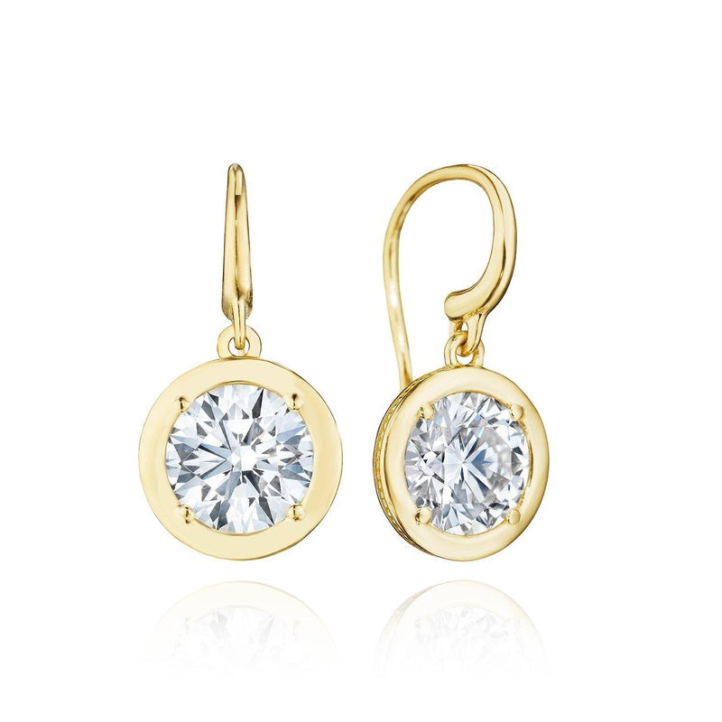 Diamond French Wire Earring - 1.5ct