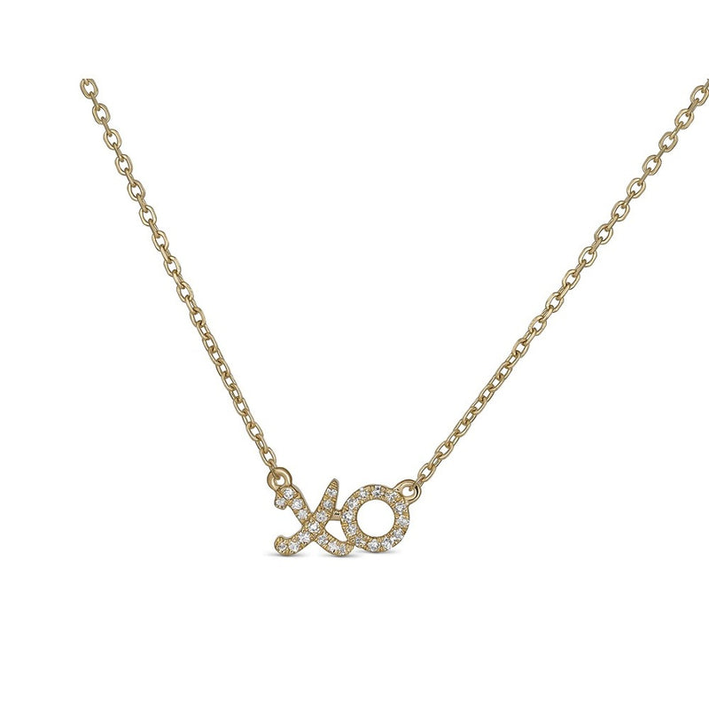 26=.07TW SI GH 14KY XO NEKLACE