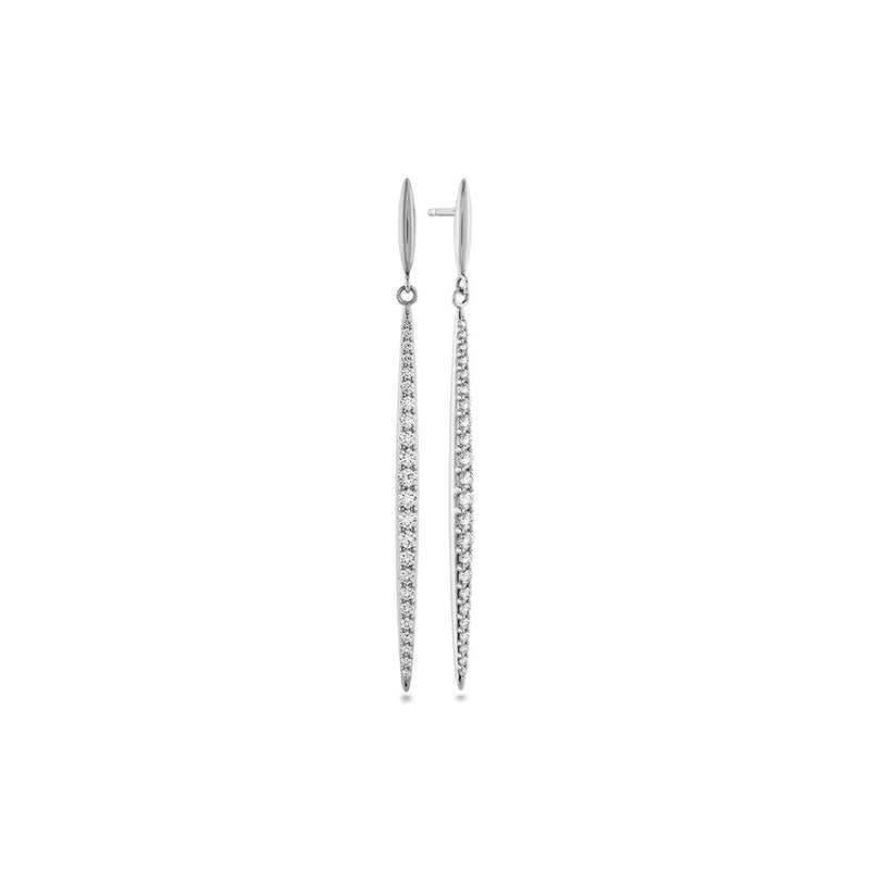Hearts on Fire Classic Stilleto Earrings HFECSTIL00858W