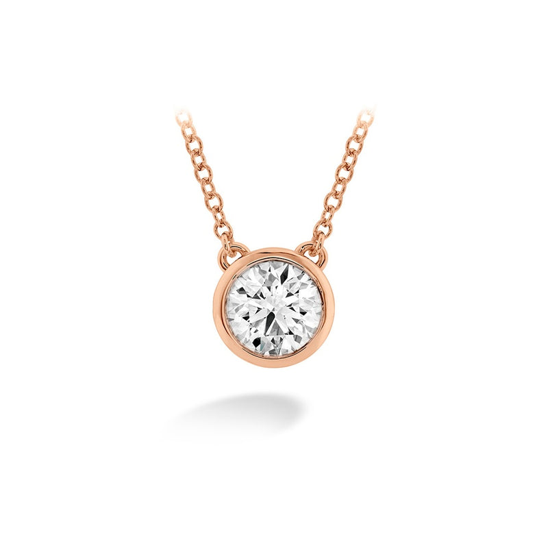 Hearts on Fire Classic Bezel Solitaire Pendant HFPHCLABZ00108R