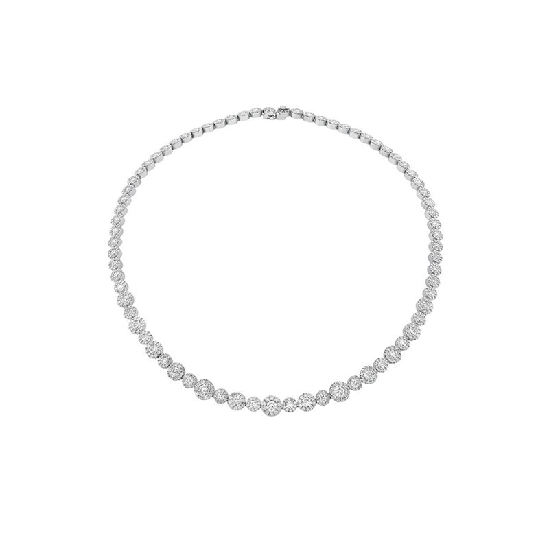 Hearts On Fire Fulfillment Diamond Line Necklace FNL016208W-17