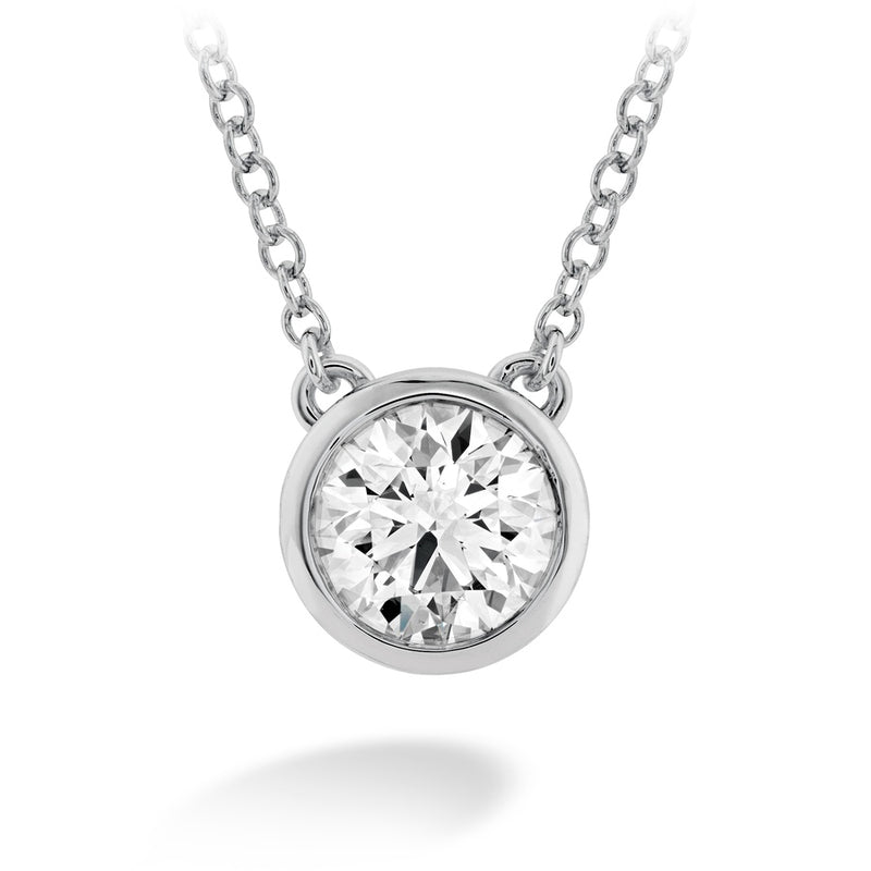 Hearts On Fire Classic Bezel Solitaire Pendant HFPHCLABZ00258R