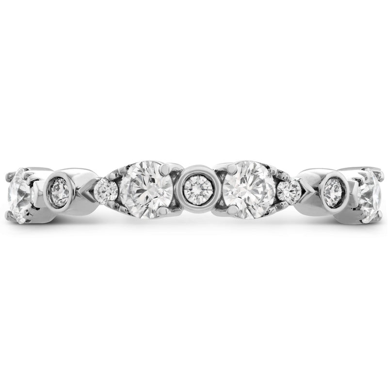 Hearts On Fire HOF Teardrop Bezel Diamond Band HBATEARB00658R-C