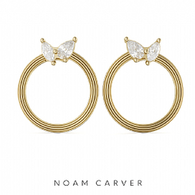 4=.28TW SI-GH 14KY EARRINGS