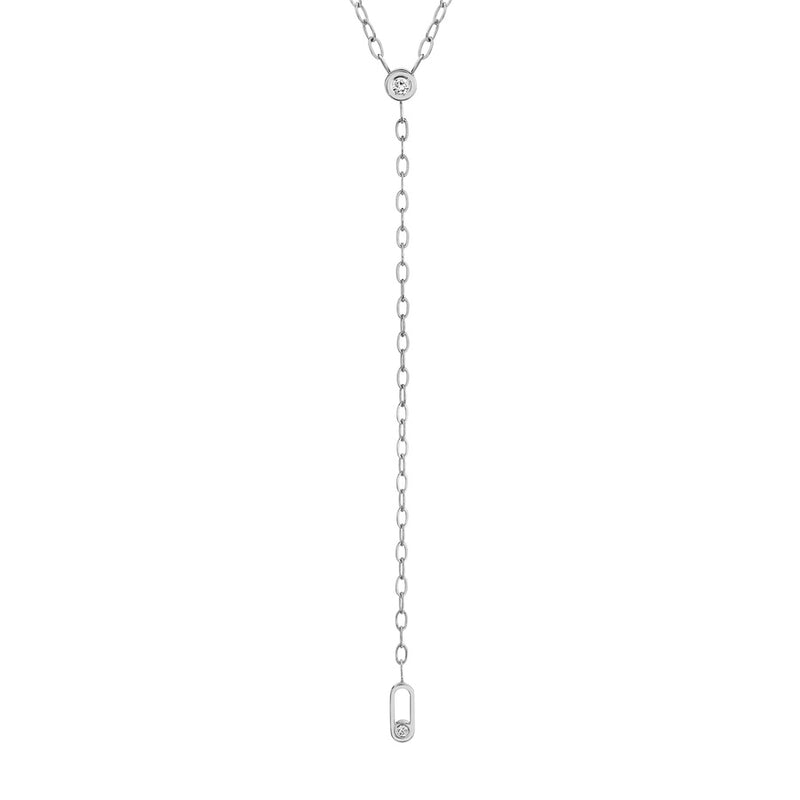 Michael M Link Streamlined Y Necklace CN352