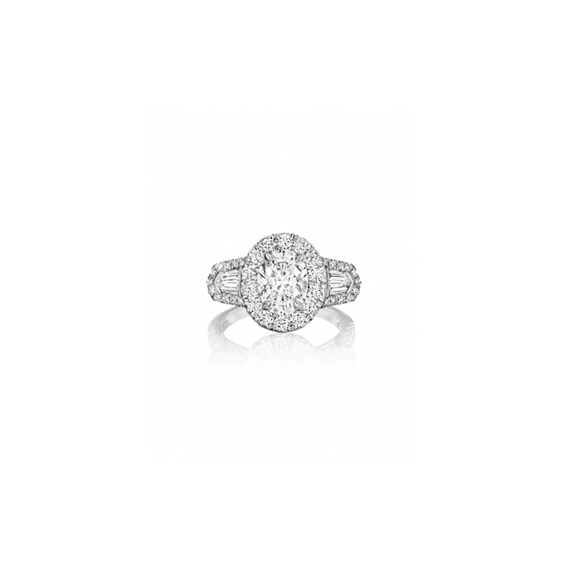 Henri Daussi Engagement Ring HACBG