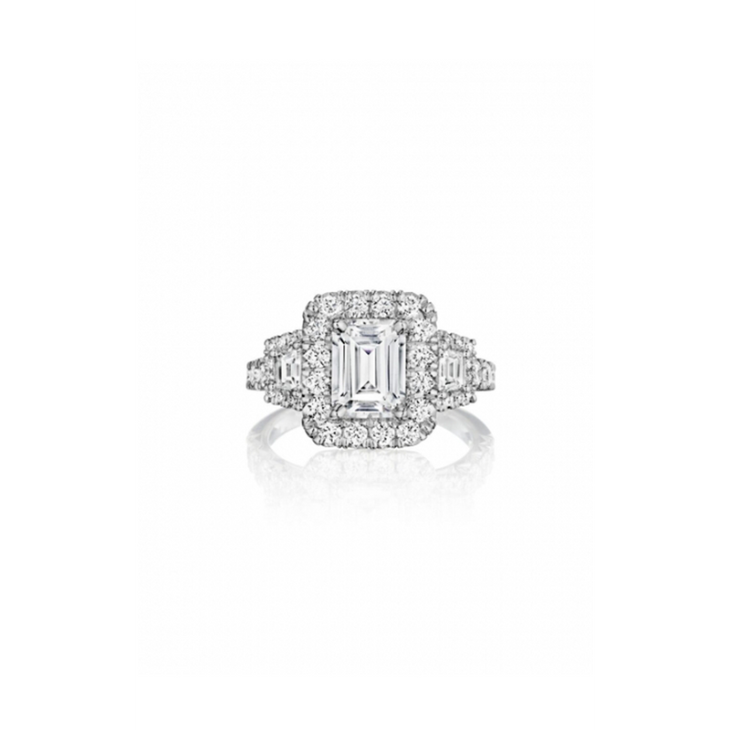 Henri Daussi Engagement Ring HACMT