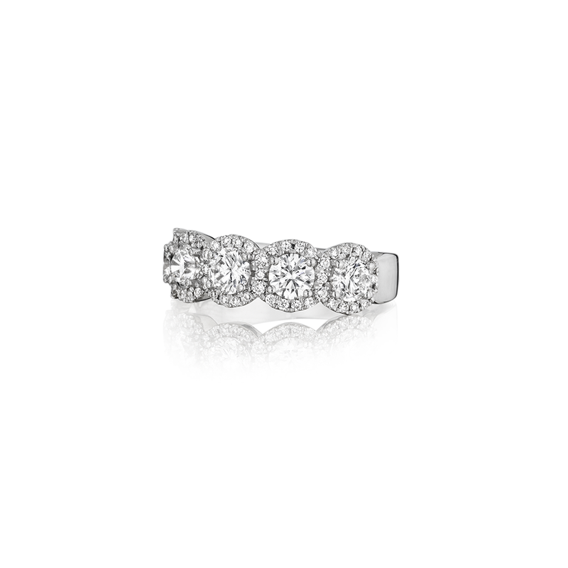 Henri Daussi Wedding Band R24H