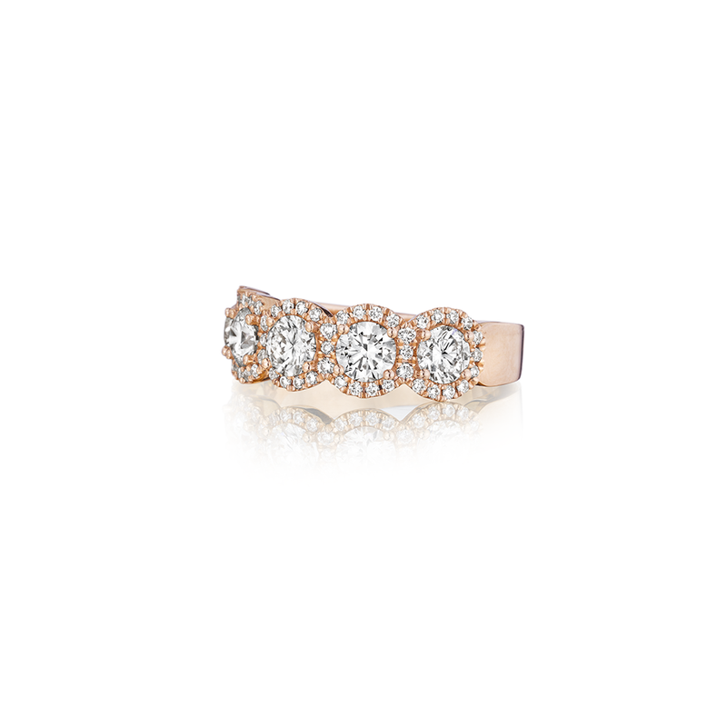 Henri Daussi Wedding Band R24-7H