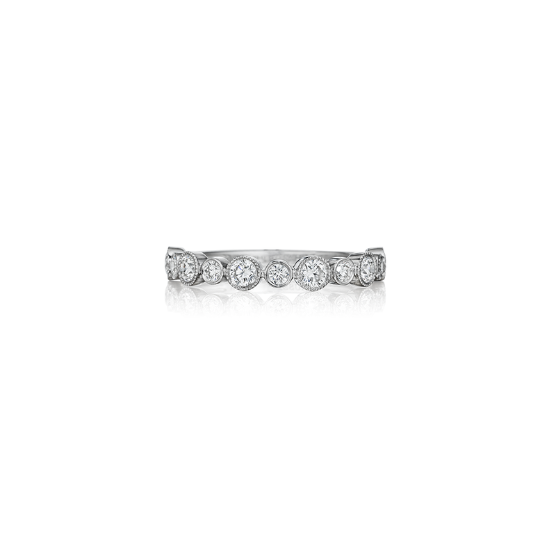 Henri Daussi Wedding Band R28-1H