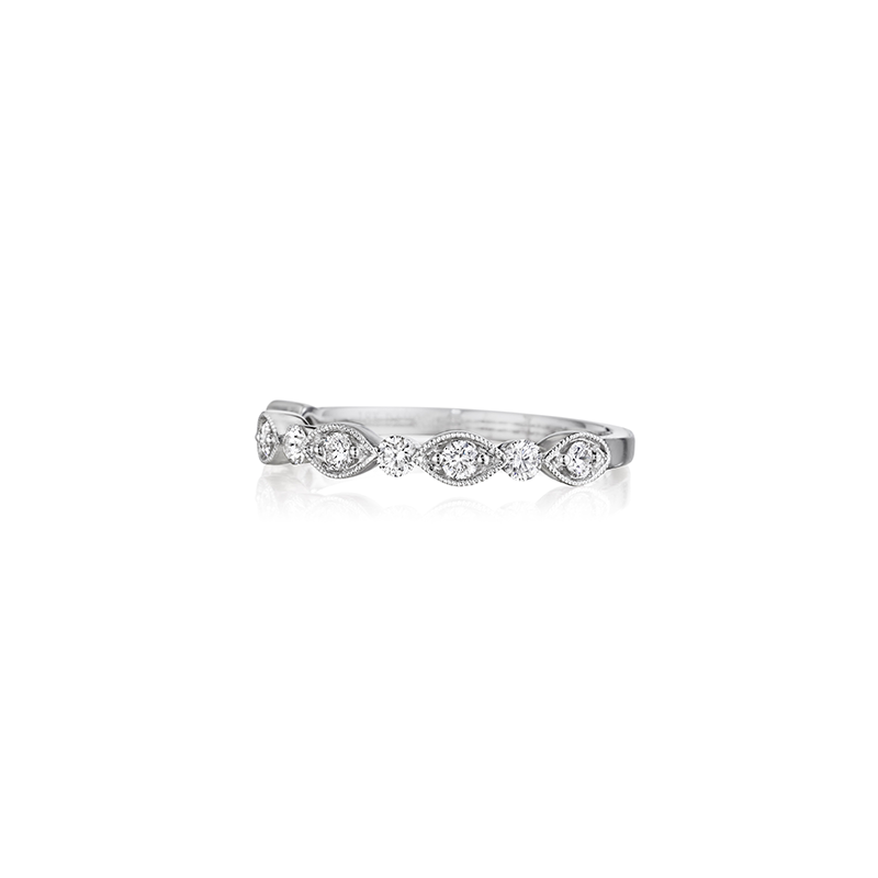 Henri Daussi Wedding Band R37-1H