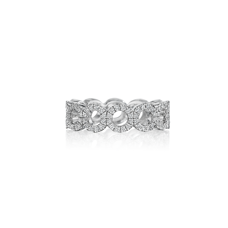 Henri Daussi Wedding Band R33-1E