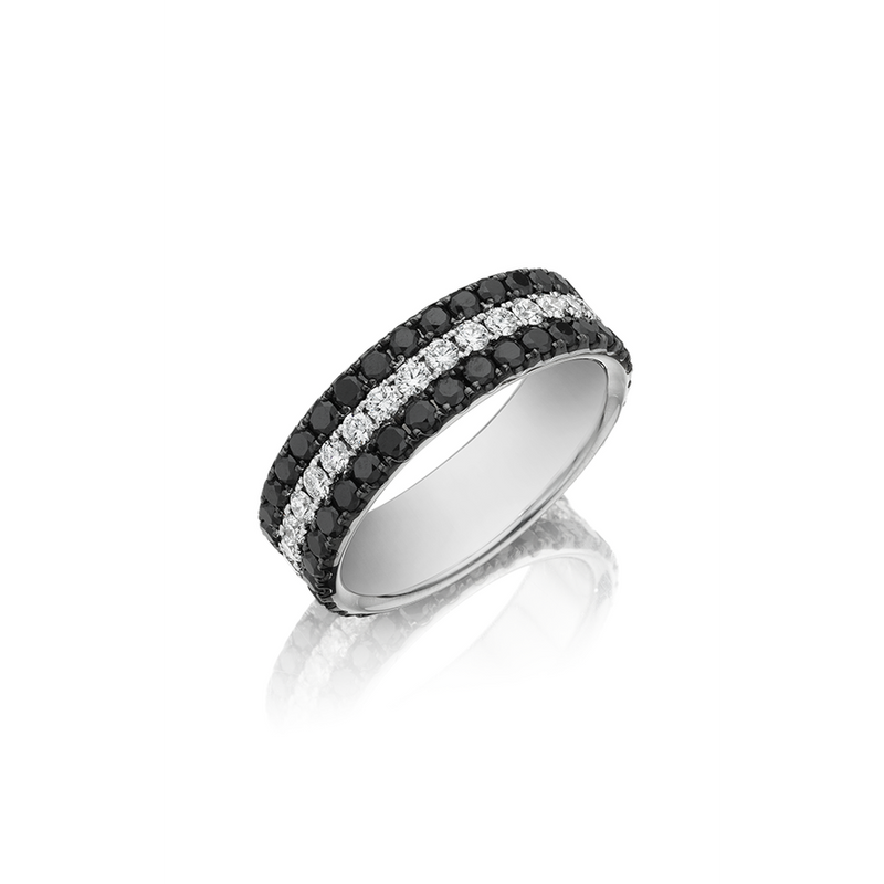 Henri Daussi Men's Wedding Band MB8E