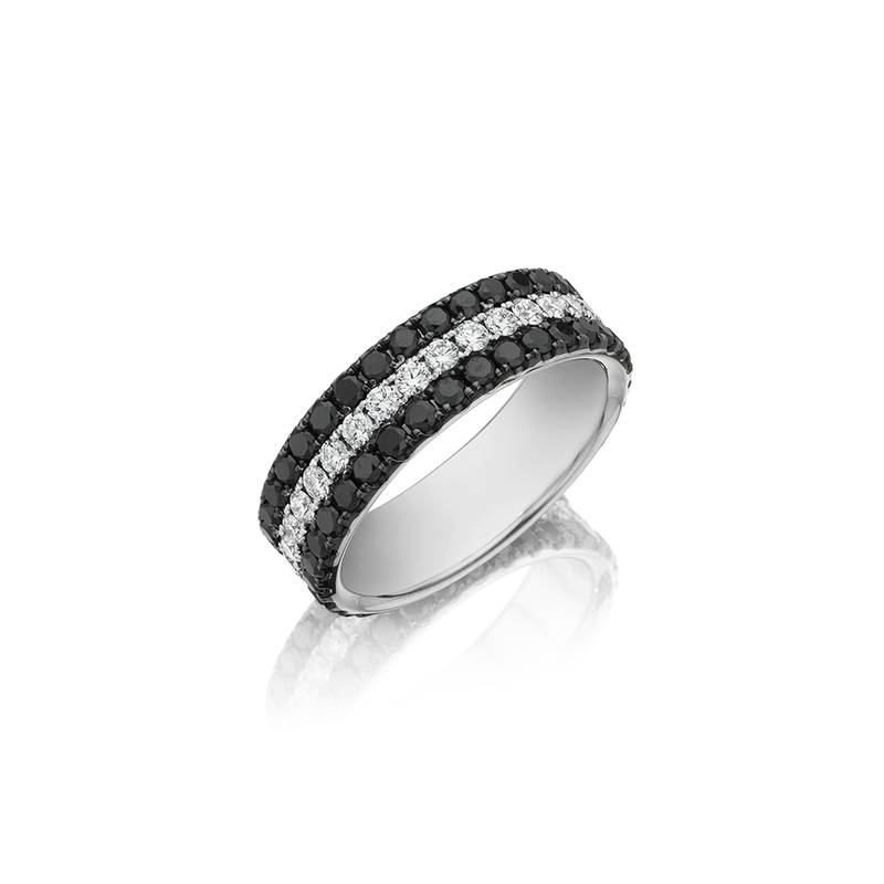 Henri Daussi Men's Wedding Band MB8E