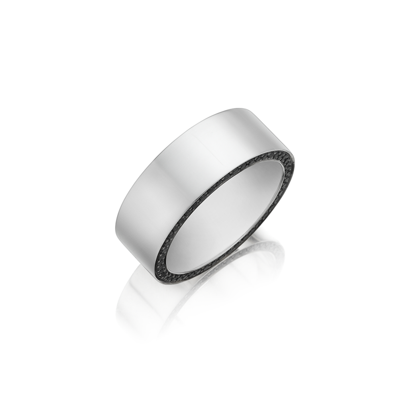 Henri Daussi Men's Wedding Band MB11E