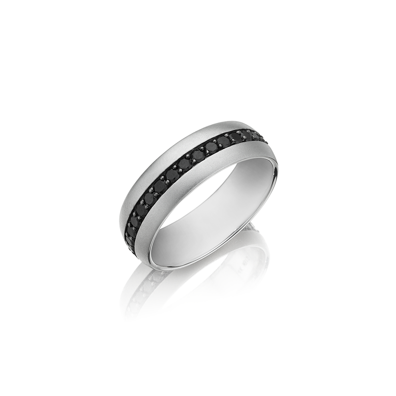Henri Daussi Men's Wedding Band MB13E