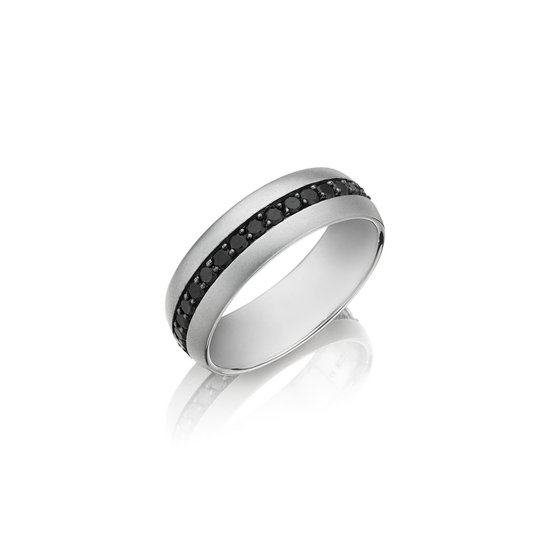 Henri Daussi Men's Wedding Band MB13E