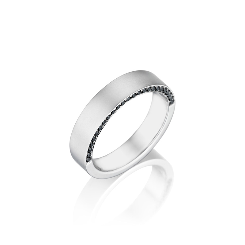 Henri Daussi Men's Wedding Band MB39H