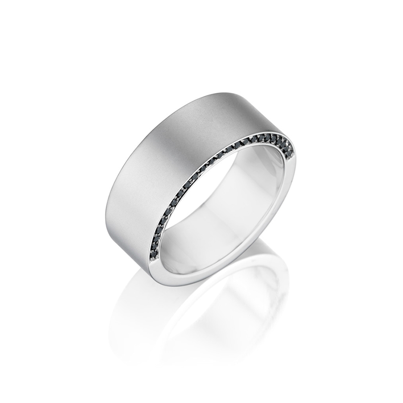 Henri Daussi Men's Wedding Band MB10H