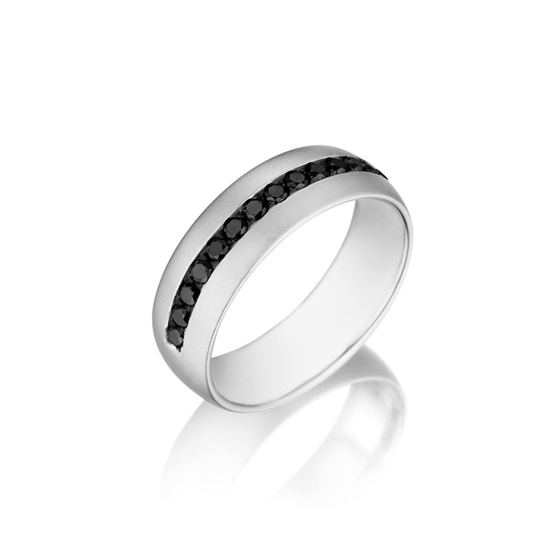 Henri Daussi Men's Wedding Band MB13H