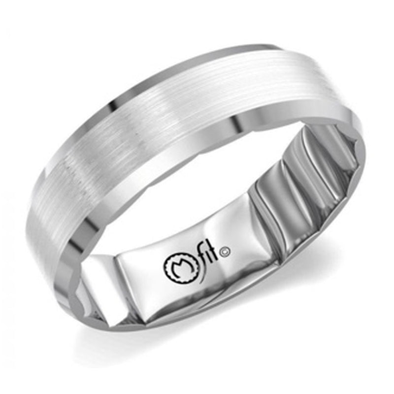 14KW 6MM SAND/POLISH MFIT BAND