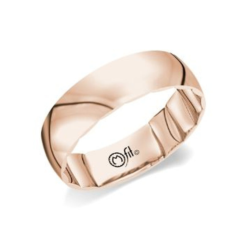 14KR MFIT 6MM WEDDING BAND