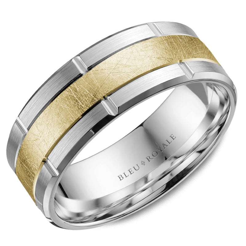 14KY/W 8MM WEDD BAND