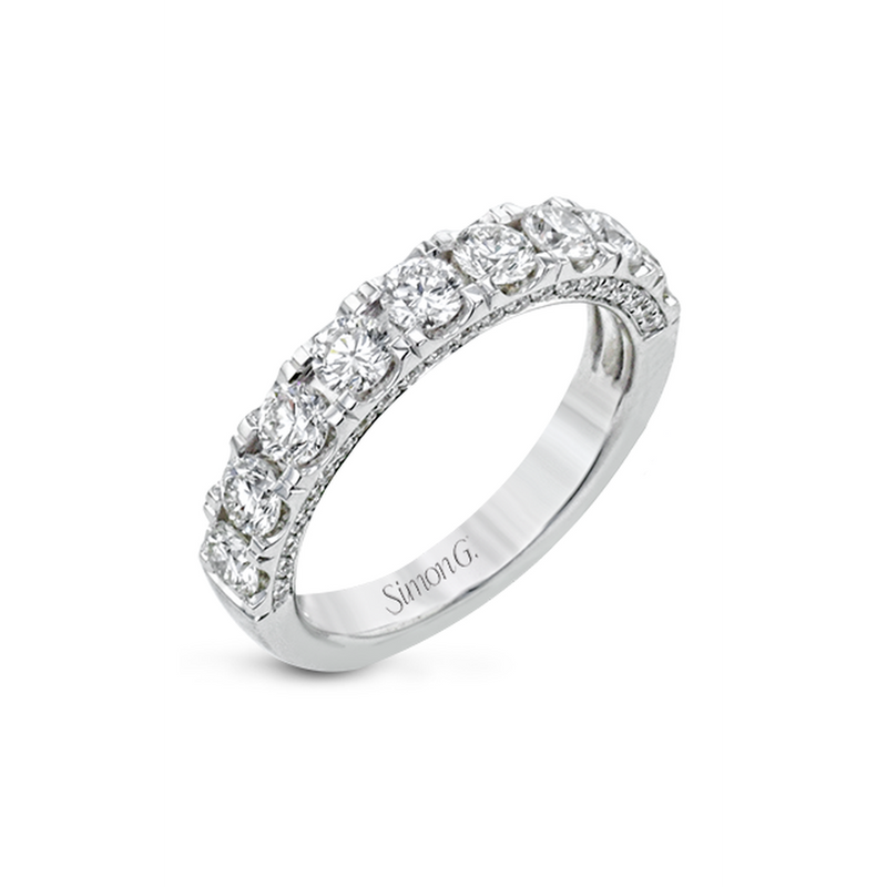 Simon G Wedding Band Lr2598-b