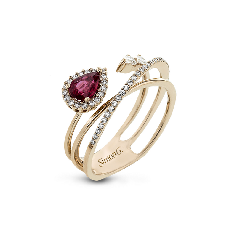 Simon G Tempera Fashion Ring Lr2266-r