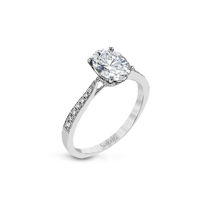 Simon G Engagement Ring TR701-OV