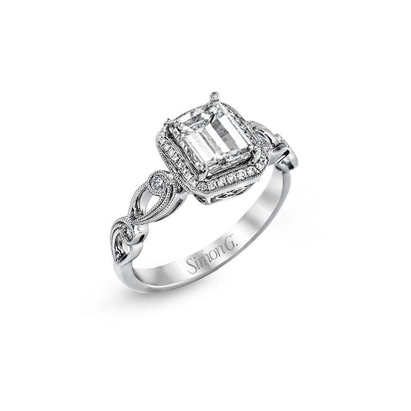 Simon G Engagement Ring Tr526-em