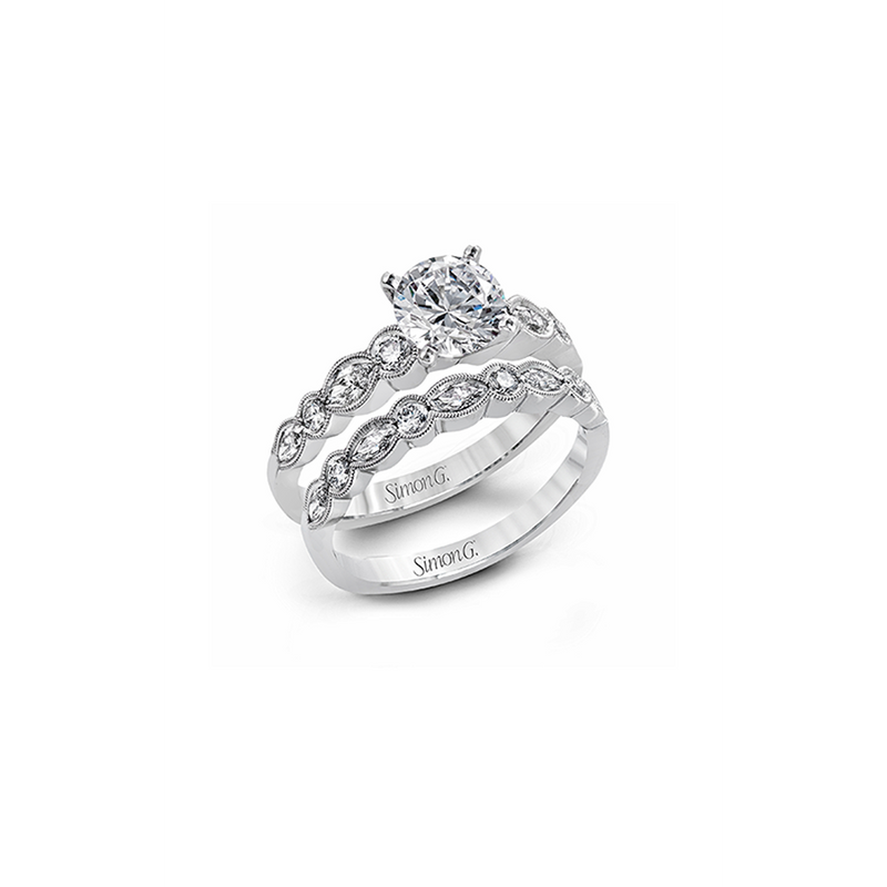 Simon G Wedding Set MR2399